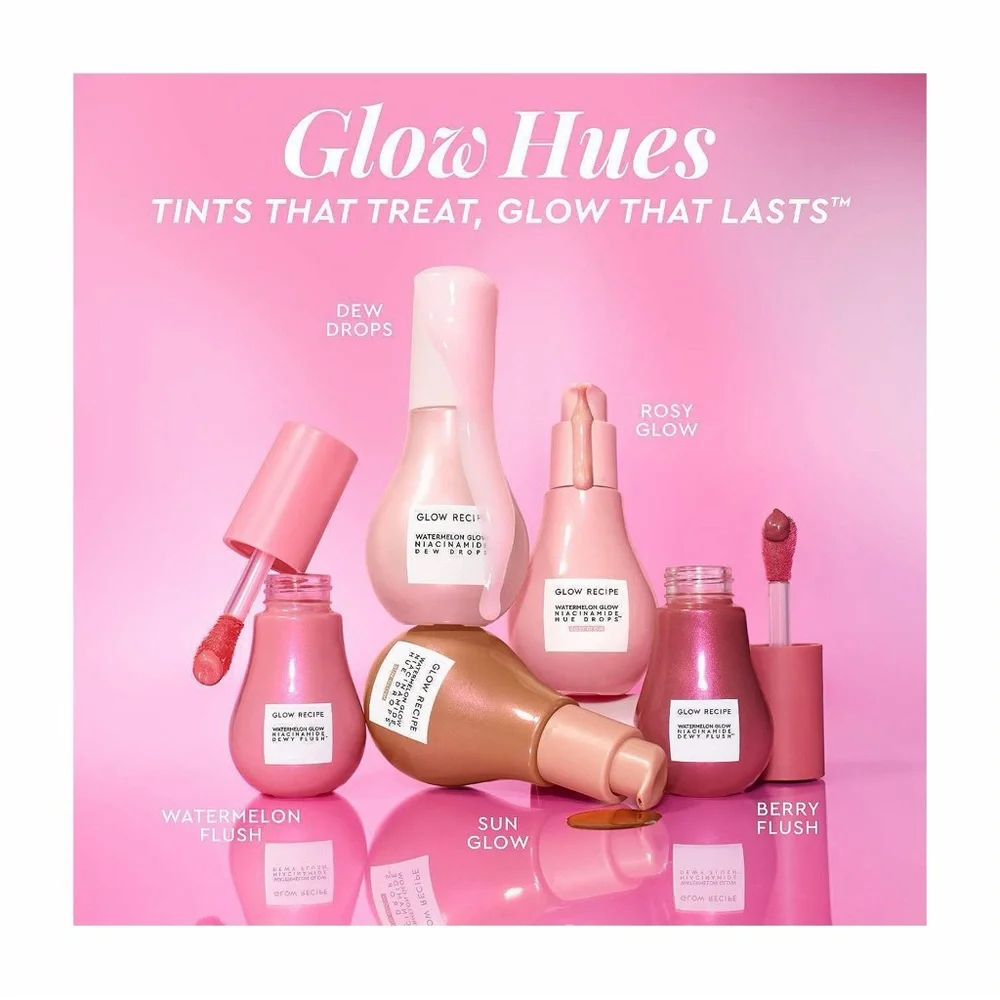 ✨ Glow Recipe Watermelon Glow Niacinamide Hue Drops | Sun Glow | 15 mL - Picture 7 of 8
